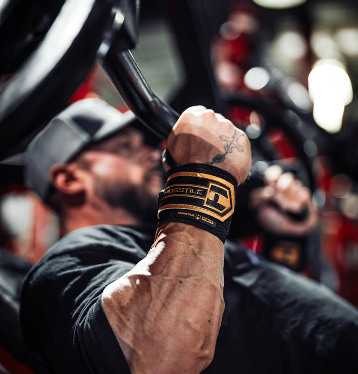 HOSSTILE Heavy Wrist Wraps Unitalla