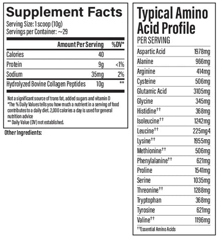 COLLAGEN PEPTIDES 29 porciones