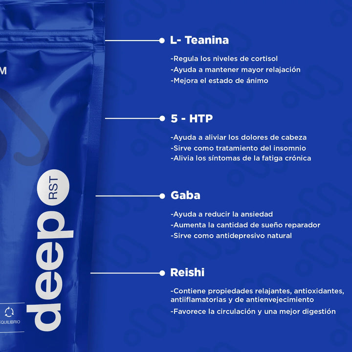 motivATOM deep RST 60 cápsulas 30 porciones