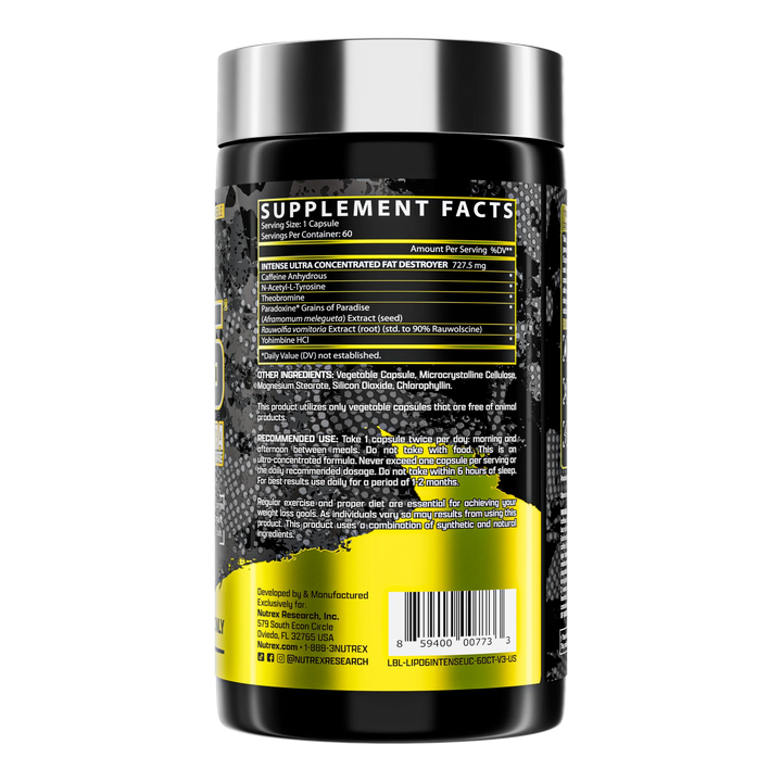 Lipo6 Black Intense 60 caps