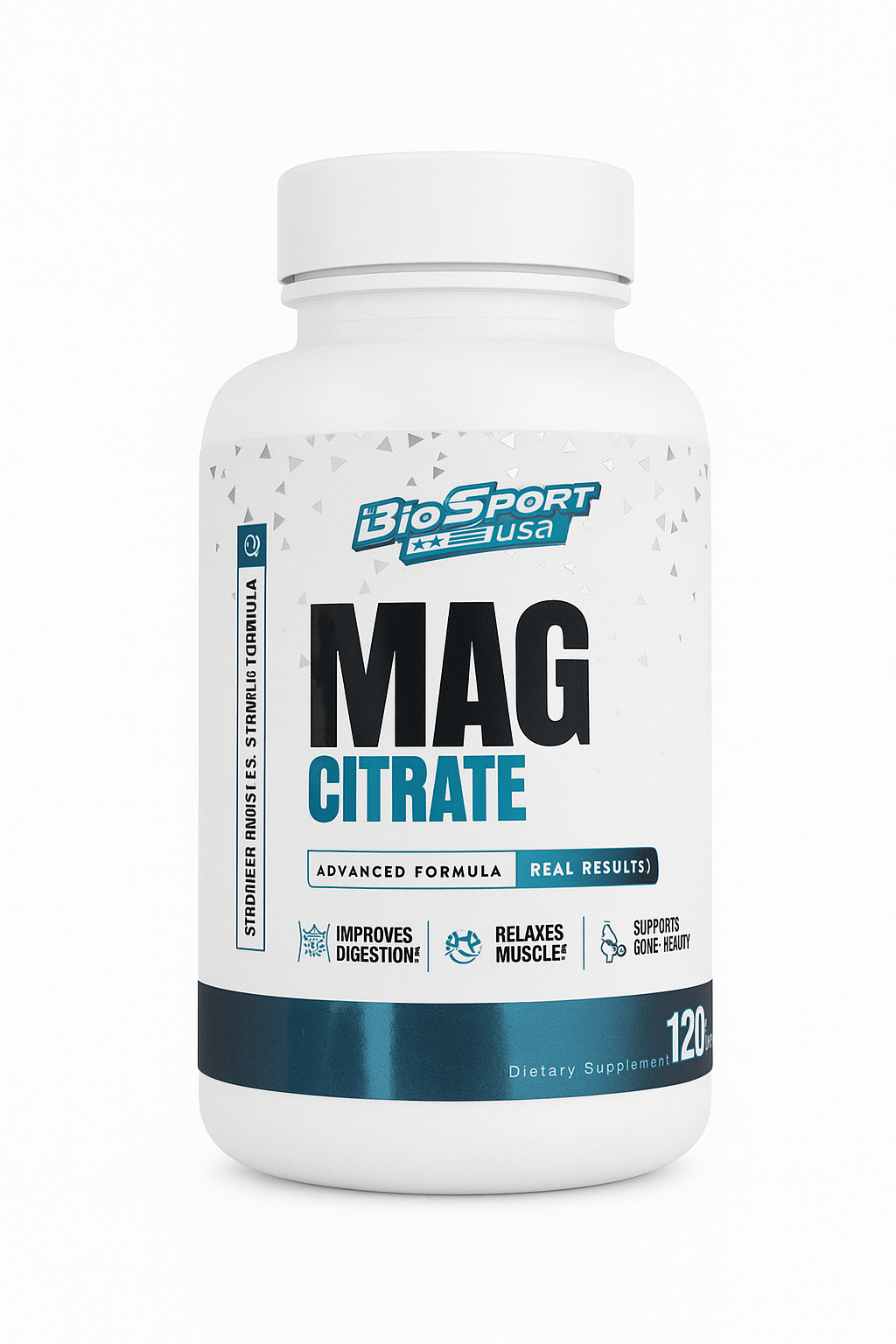 BioSport USA Magnesium Citrate 400mg 120 caps