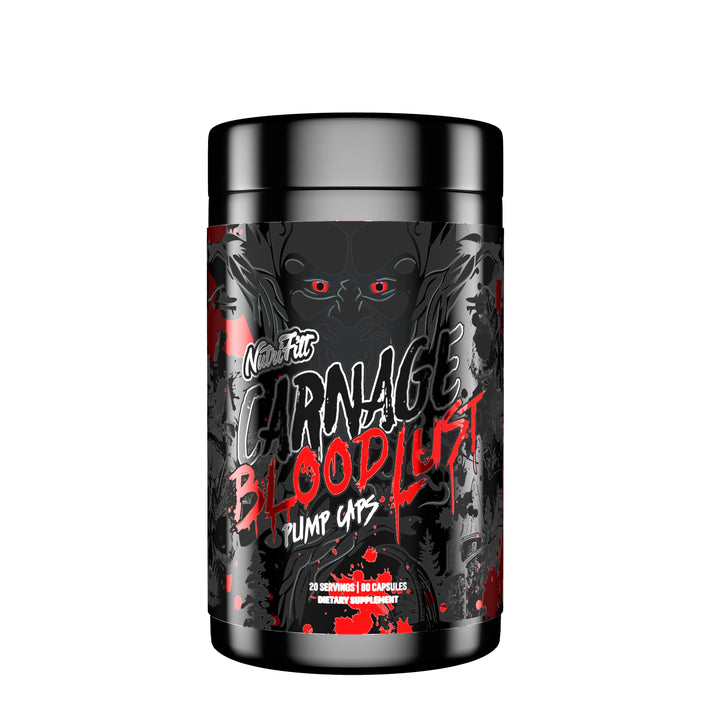 CARNAGE BLOODLUST PUMP CAPS V2 80 caps 20 porciones