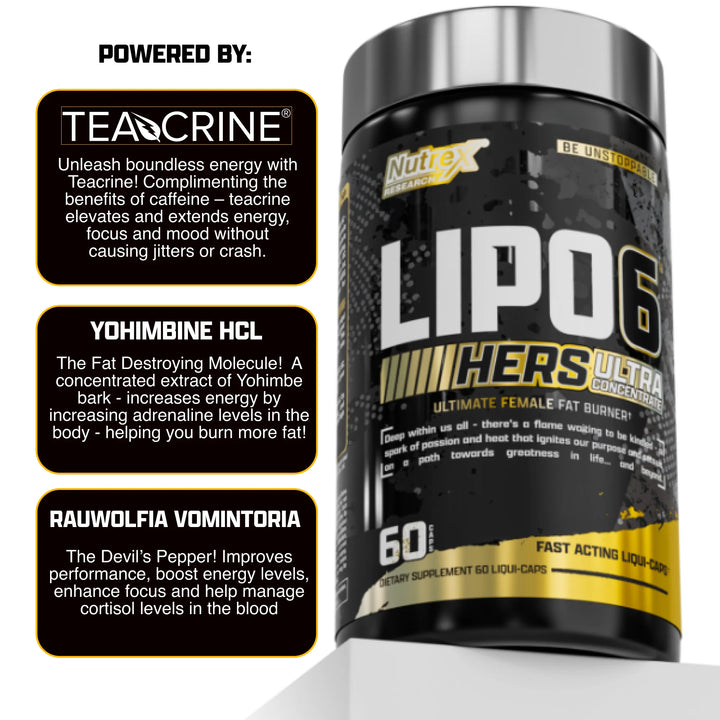 Lipo6 Black Hers UC 60 caps