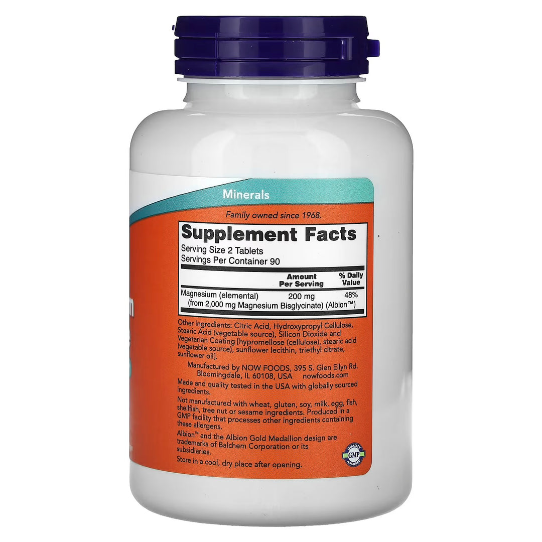 Magnesium Glycinate 200 mg 180 caps