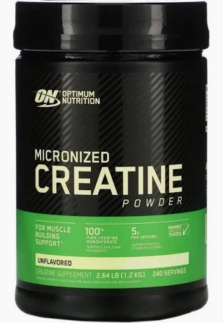 OPTIMUM NUTRITION CREATINE POWDER 1200 GRS 240 porciones