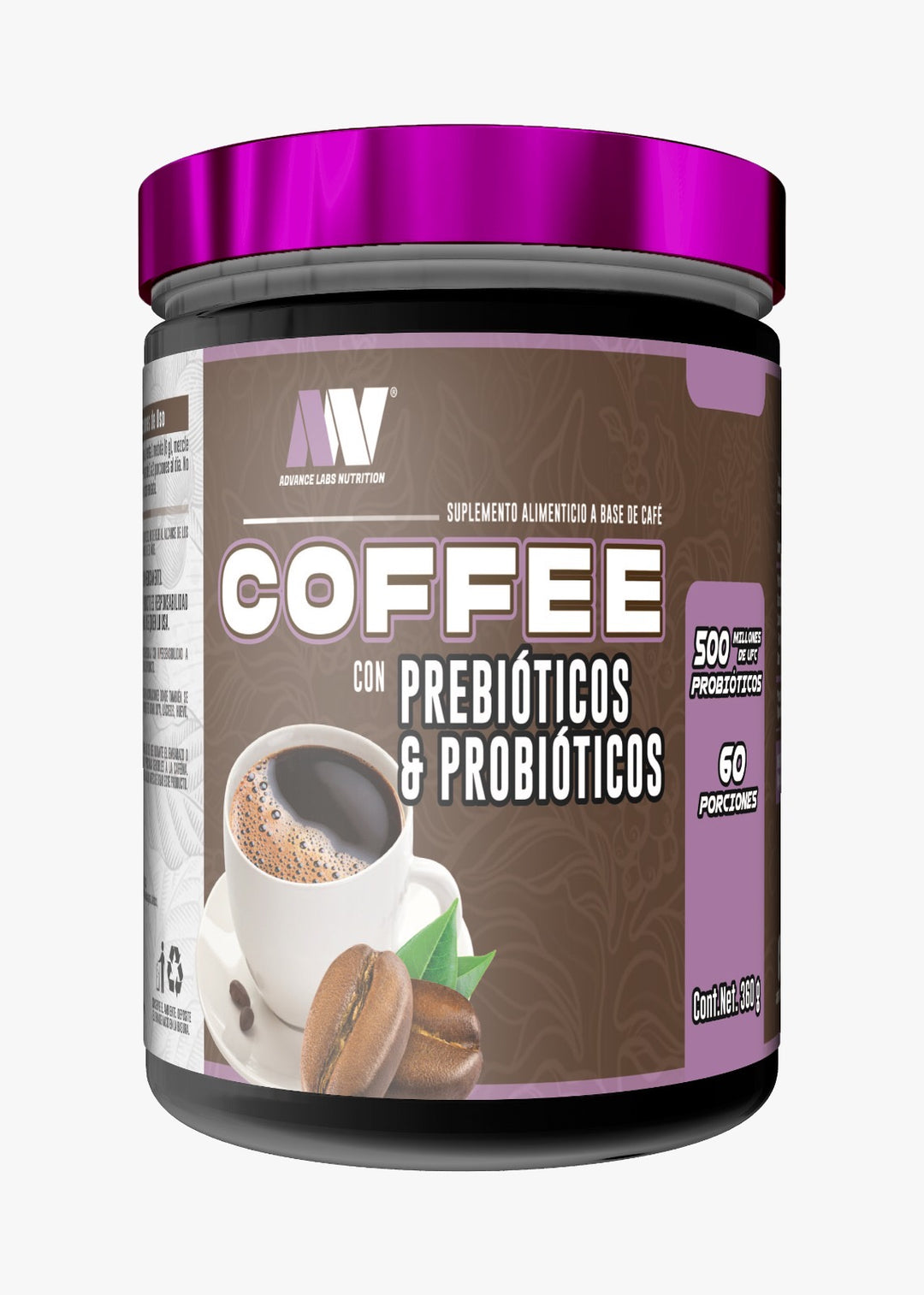 Coffee con Prebioticos & Probioticos