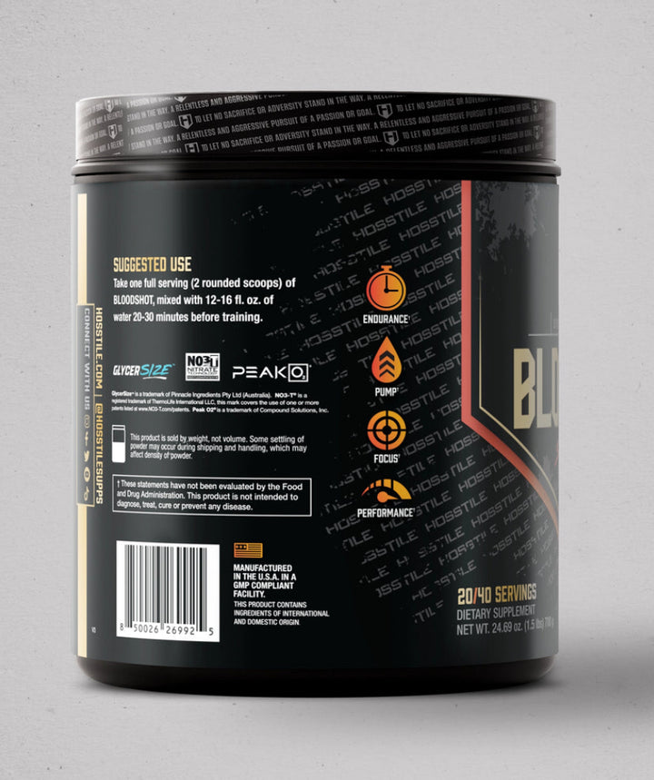 BloodShot NONSTIM Preworkout 40/20