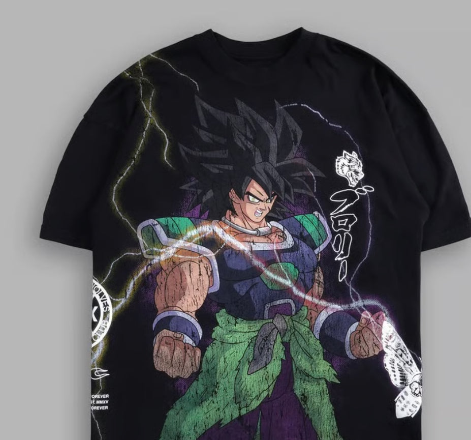 Broly side by side series Premium Oversized Tee
