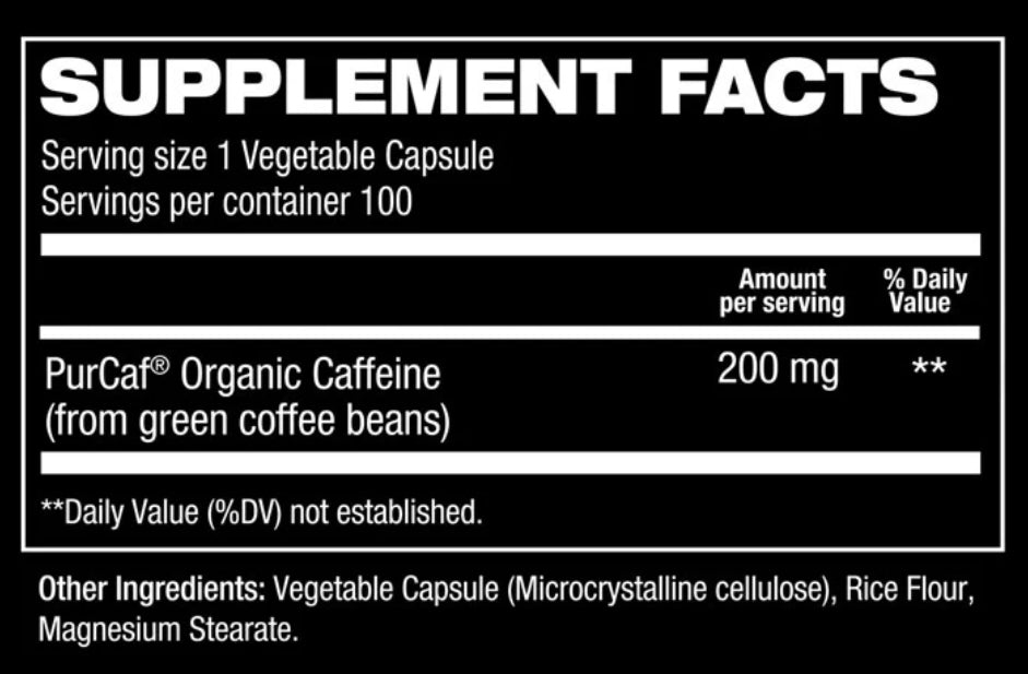 PurCaf 100 Tabs 200mg