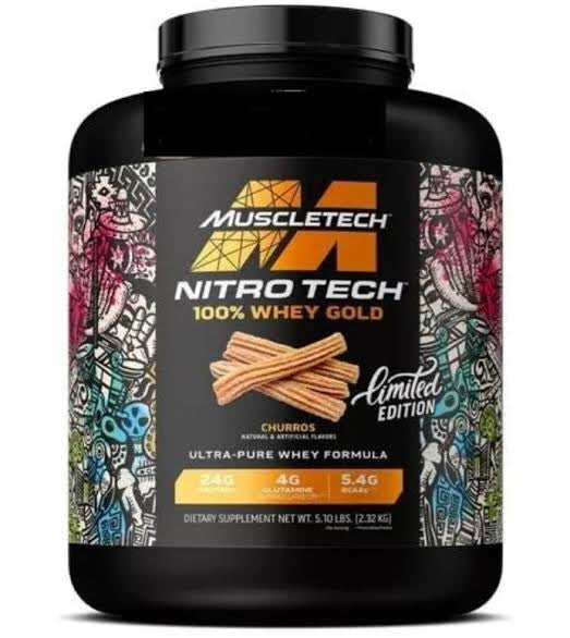 Nitro Tech Whey Gold 5 lbs 69 porciones