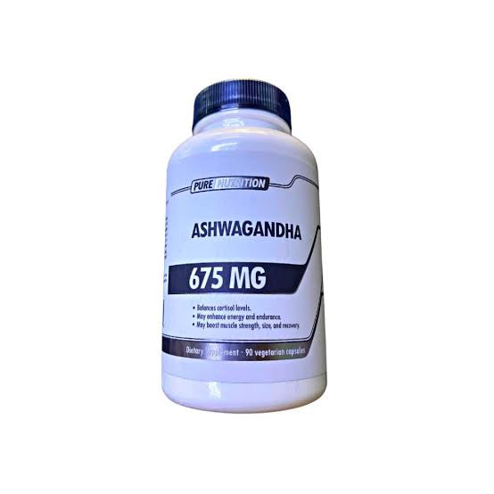 Ashwaghanda 675mg 90 caps