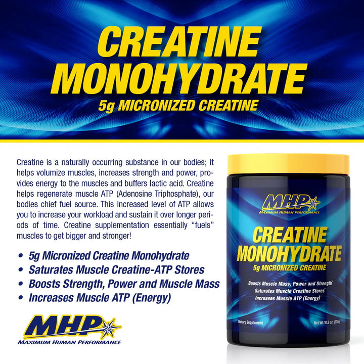 Creatine Monohydrate 5g 60 porciones