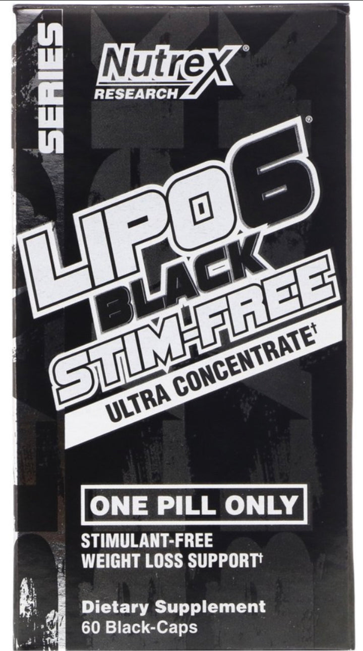 Lipo6 Black Stim-Free 60 caps