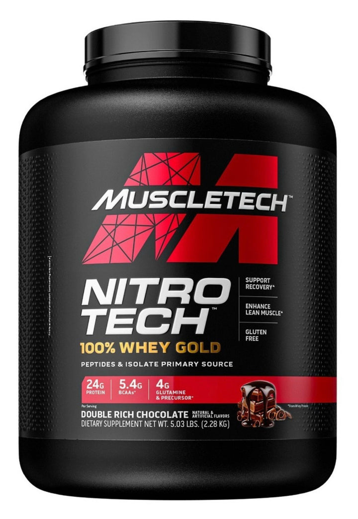 Nitro Tech Whey Gold 5 lbs 69 porciones