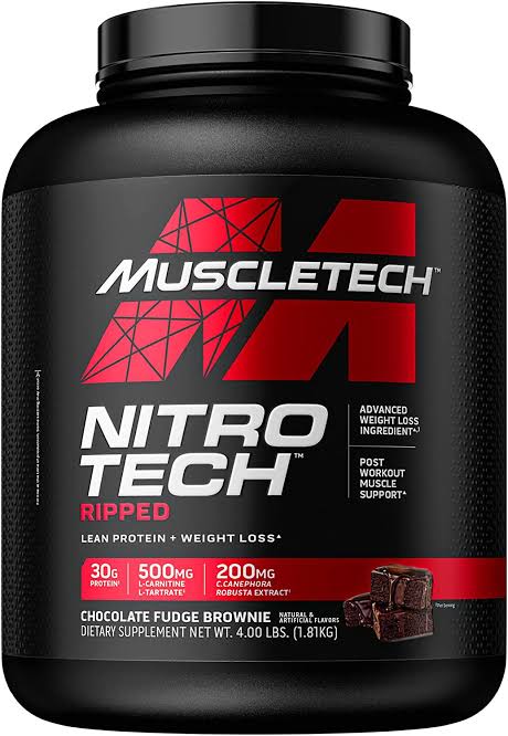 Nitrotech Ripped 4 lbs 42 servs
