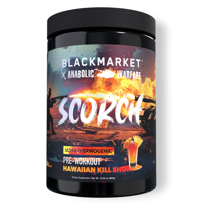 Blackmarket x Anabolic Warfare SCORCH Ultra Thermogenic Pre-workout 20 porciones