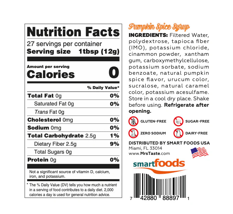 Mrs Taste Pumpkin Spice (350g)