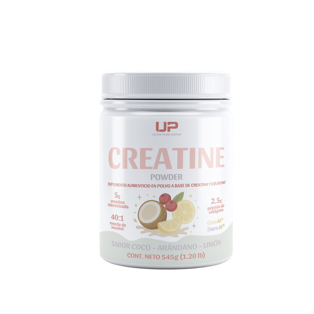 Creatina 5g + blend Inositol + Colágeno 50 porciones
