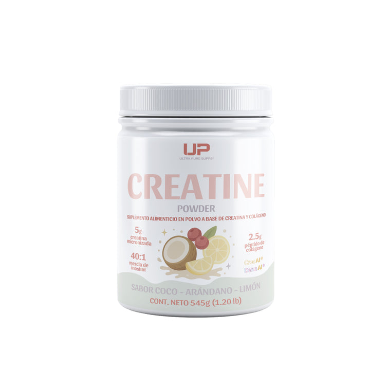Creatina 5g + blend Inositol + Colágeno 50 porciones