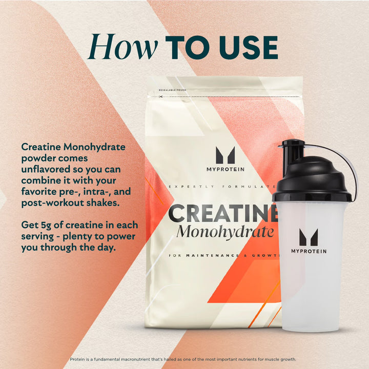 Creatine Monohydrate Powder 5g 200 porciones