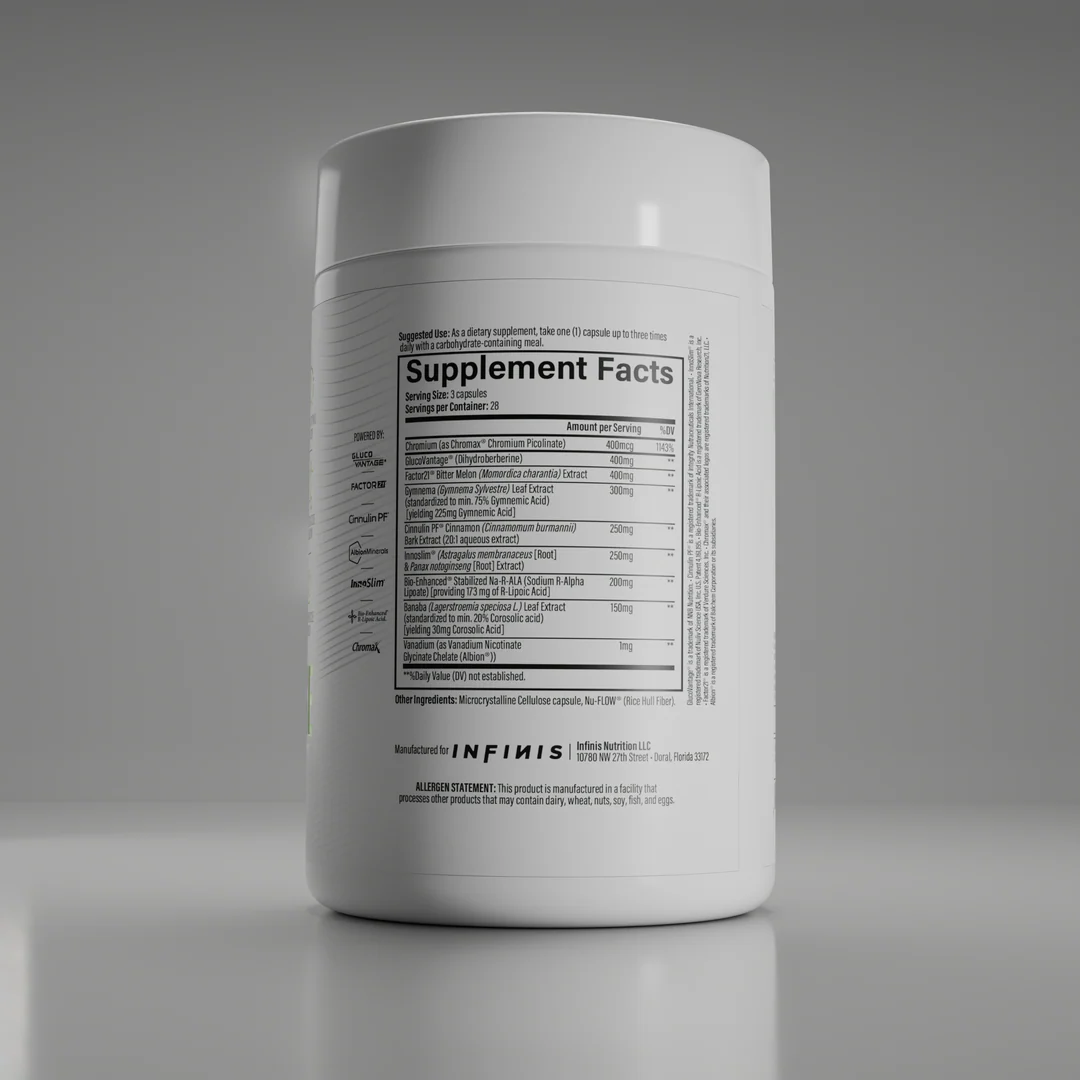 INFINIS GLUCOSE 84 caps
