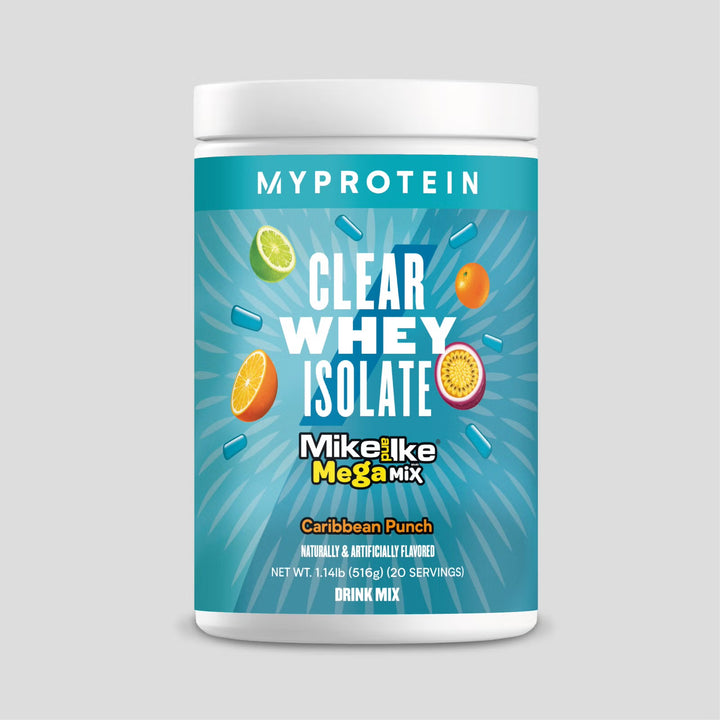 MyProtein Clear Whey Isolate MIKE AND IKE® Flavors