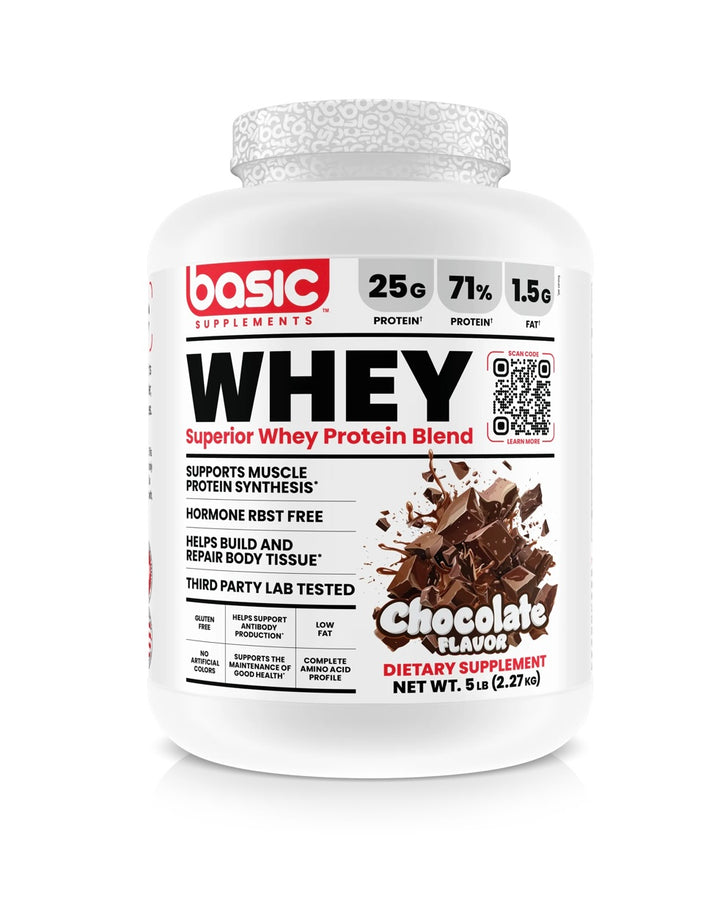 BASIC WHEY 5lbs 66 porciones