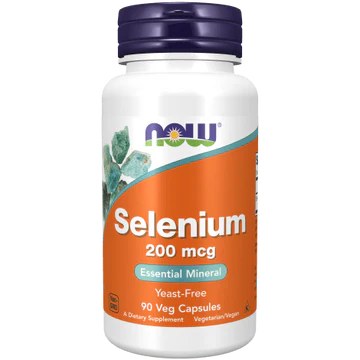 Now Foods Selenio 200 mcg (90 cápsulas)