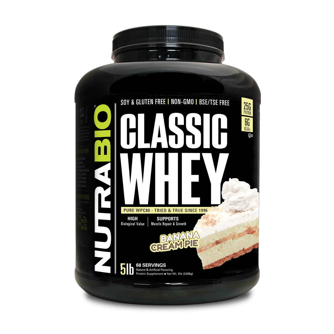Nutrabio Classic Whey Protein Concentrate Powder WPC80 68 porciones
