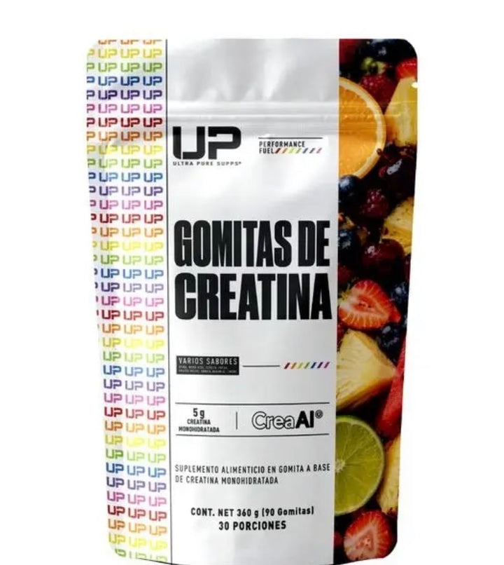 Ultra Pure Creatina Monohidratada en Gomitas Varios Sabores con 90 gummies