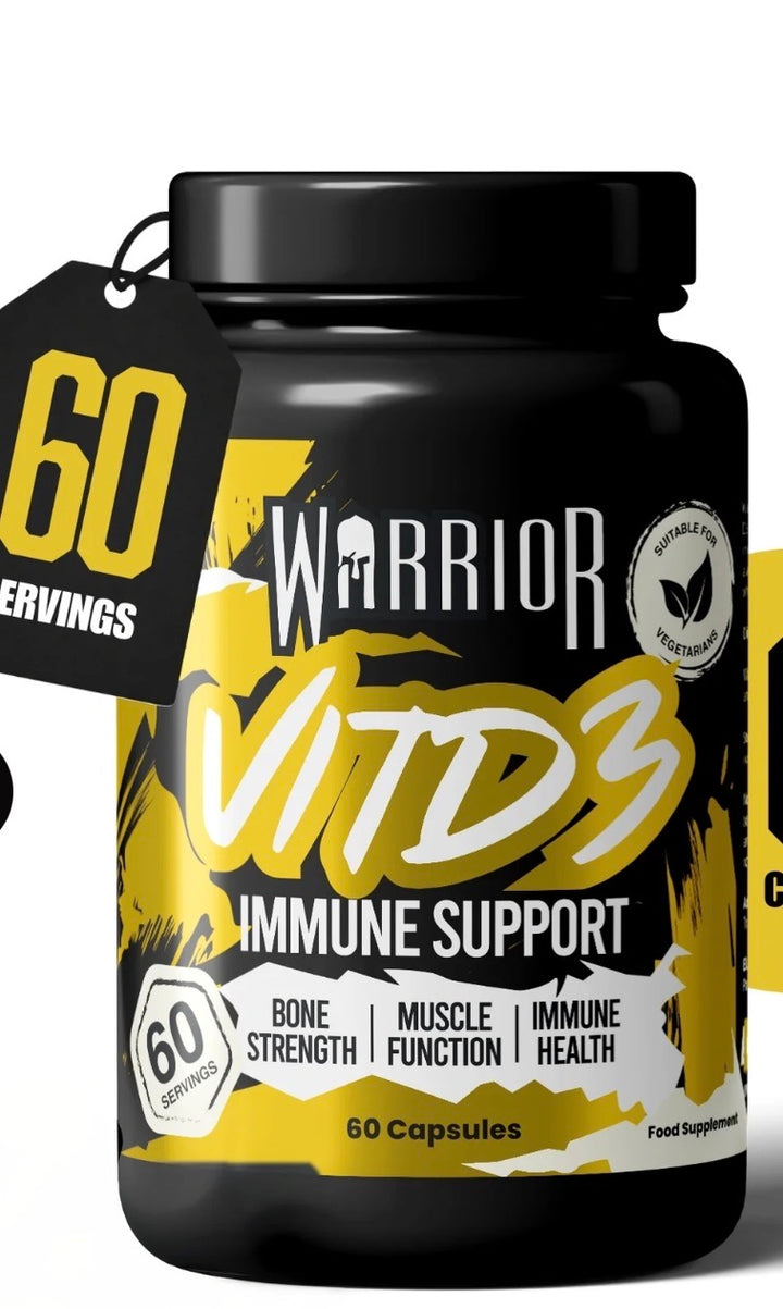 Warrior Vitamin D3 – 4000 IU (60 Tablets)