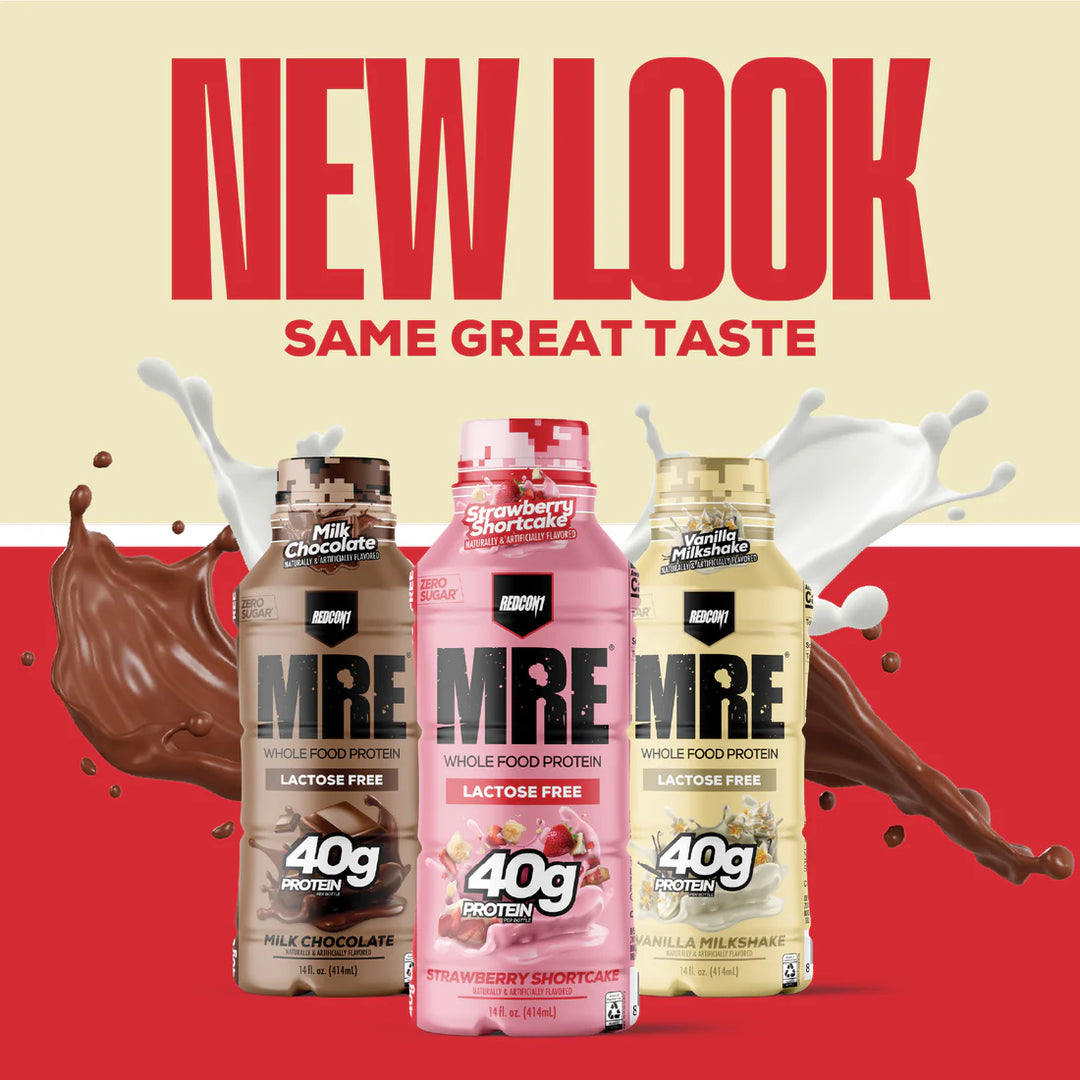 MRE READY TO DRINK PROTEIN SHAKES 40g 414ml