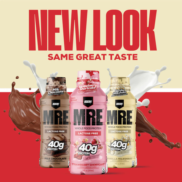 MRE READY TO DRINK PROTEIN SHAKES 40g 414ml