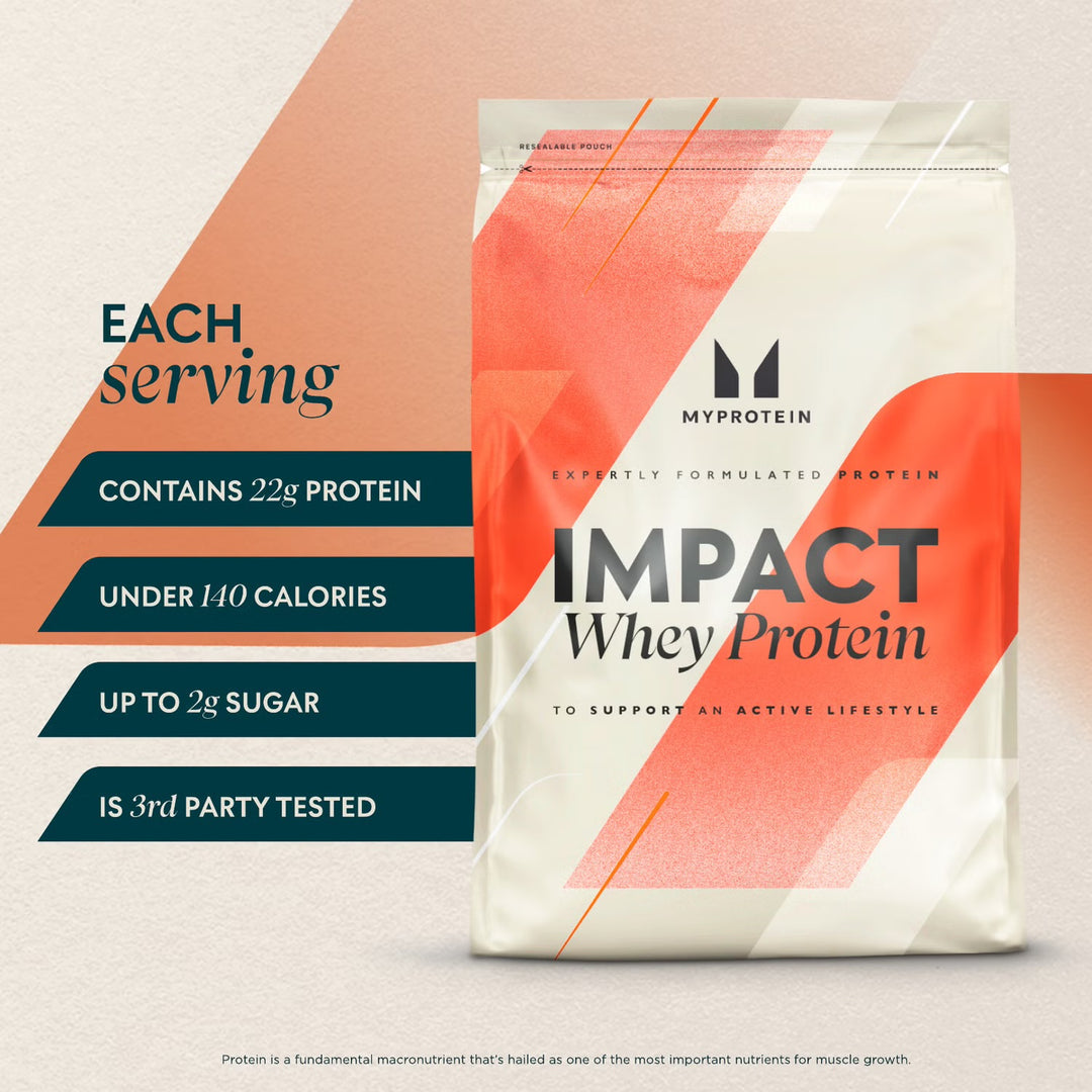 Impact Whey Protein 5,5lbs 72-80 porciones