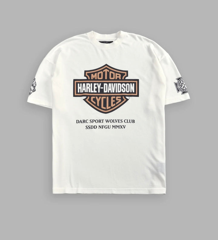 Our Clubs “Premium” Oversized Tee in Cream