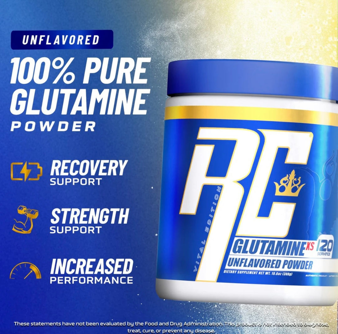 Glutamine XS Unflavored Powder 2.5g 120 porciones