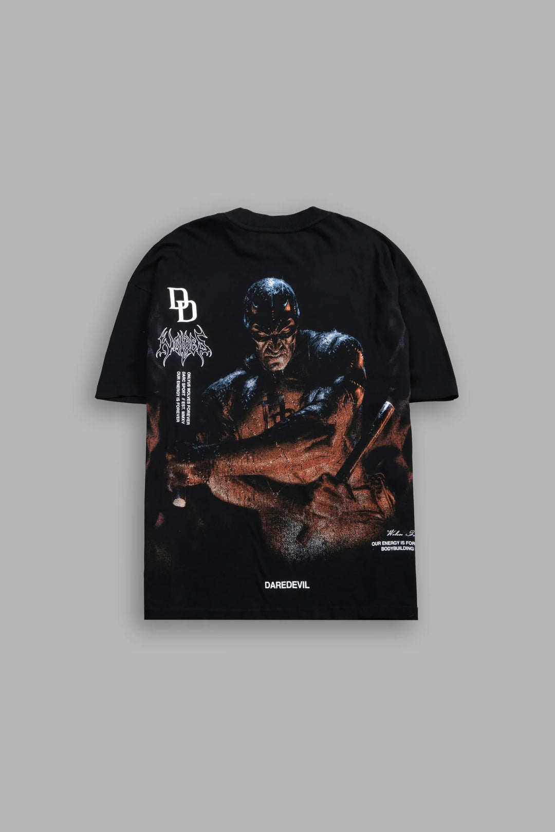 Darcsport Devil In The Flames Side-By-Side Series Premium Oversized Tee