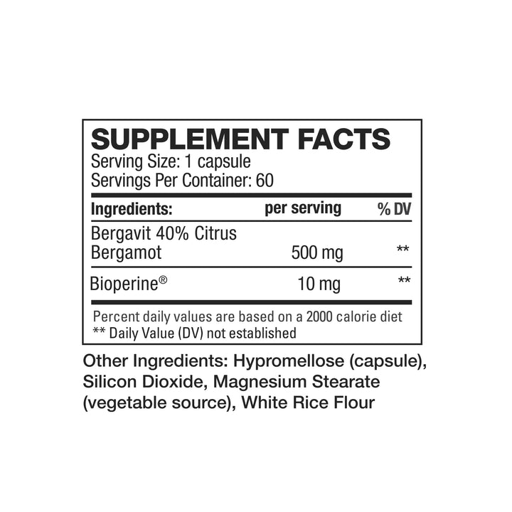 HD MUSCLE CITRUS BERGAMOT 500mg 60 caps