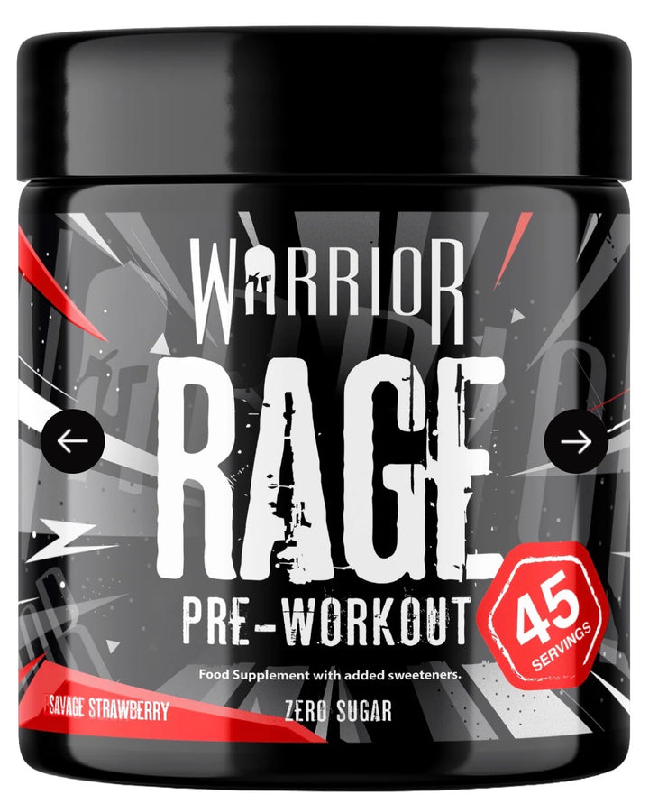 Warrior Rage Pre-Workout Powder 45 porciones