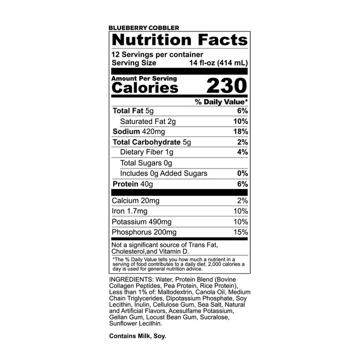 MRE READY TO DRINK PROTEIN SHAKES 40g 414ml