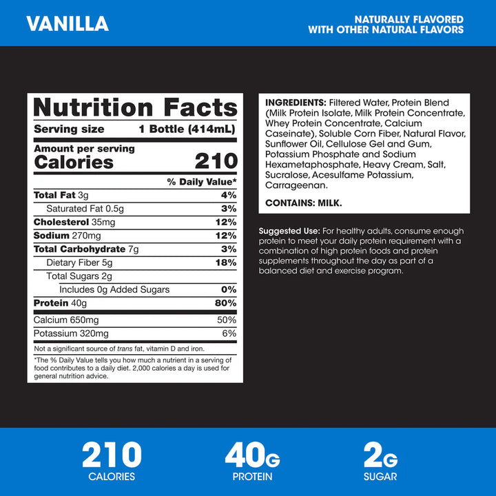 ON 40G Protein Shake 414ml
