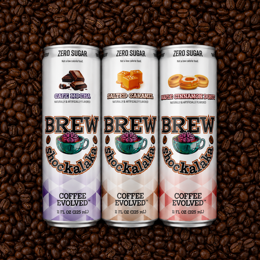 Brew Shockalaka Nootropic Coffee 11oz (325ml)