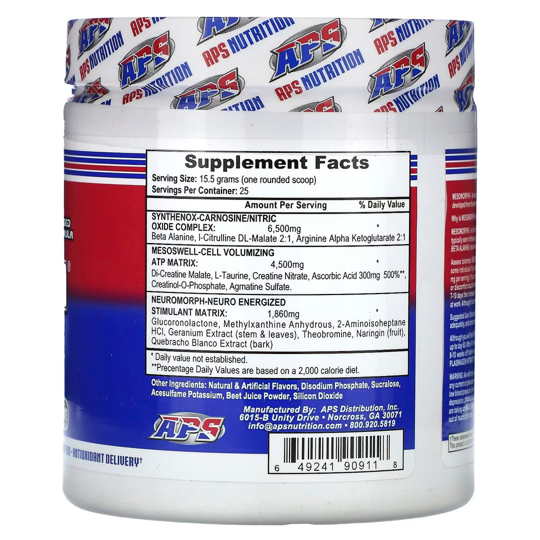 APS Nutrition Mesomorph 25 porciones
