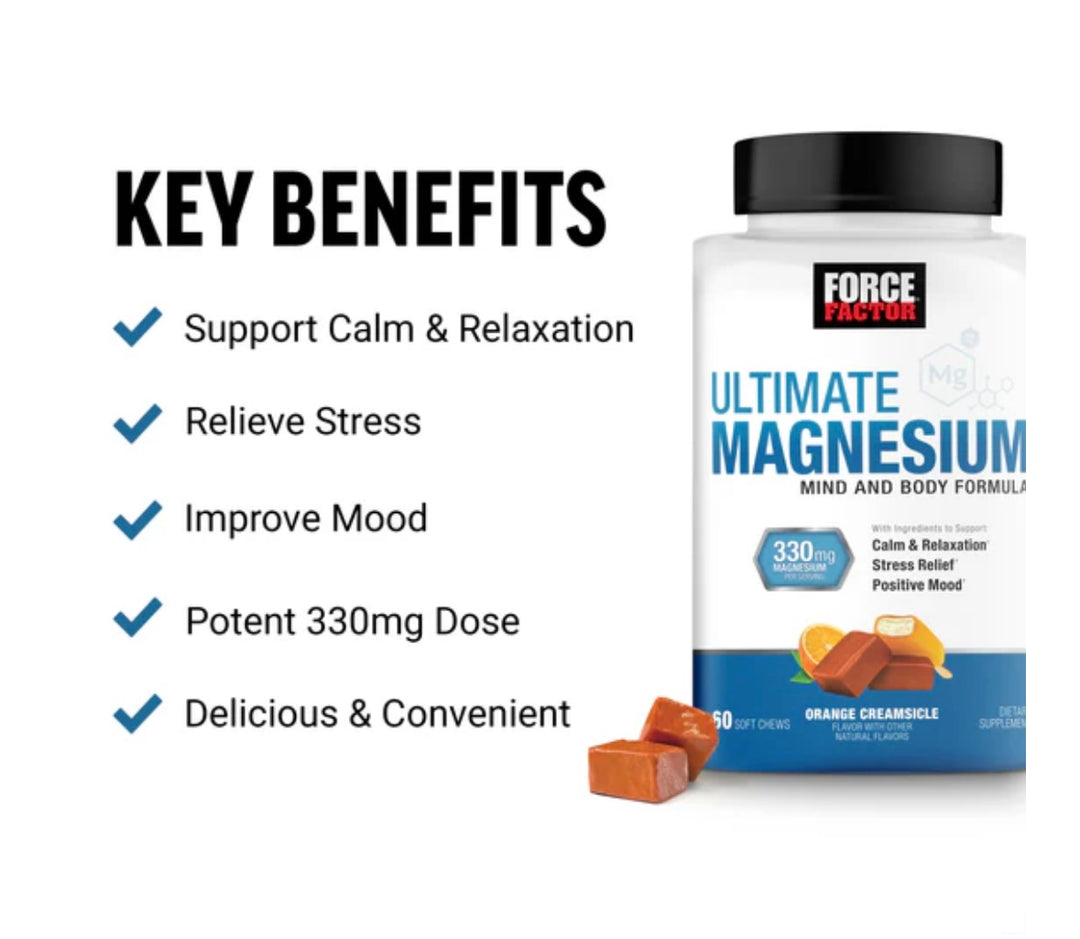 ULTIMATE MAGNESIUM SOFT CHEWS 60 SOFT CHEWS