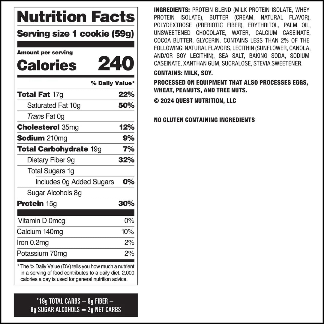 Quest Protein Cookie 59g 1pz