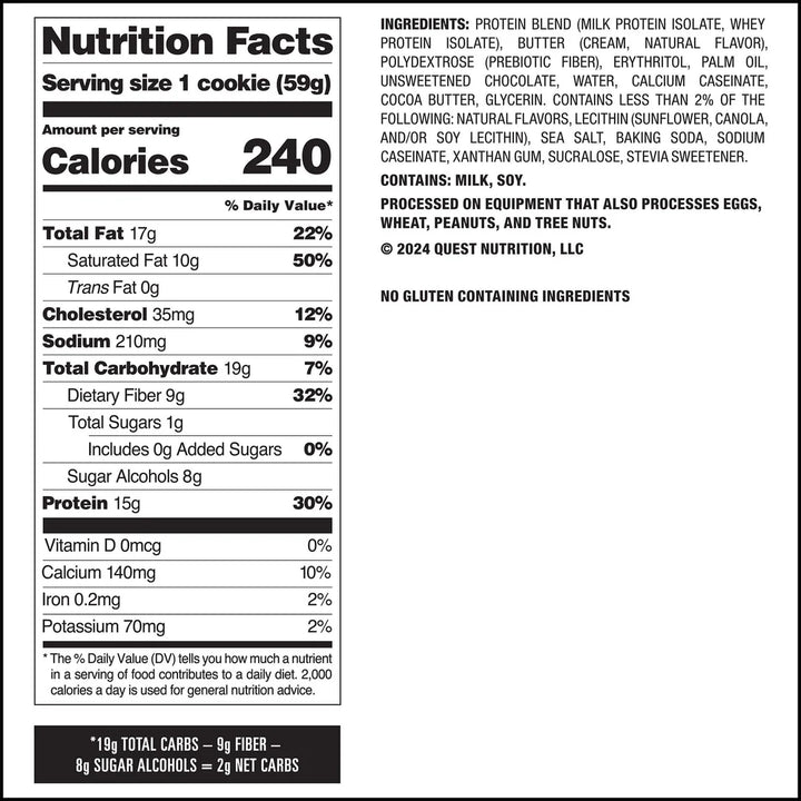 Quest Protein Cookie 59g 1pz