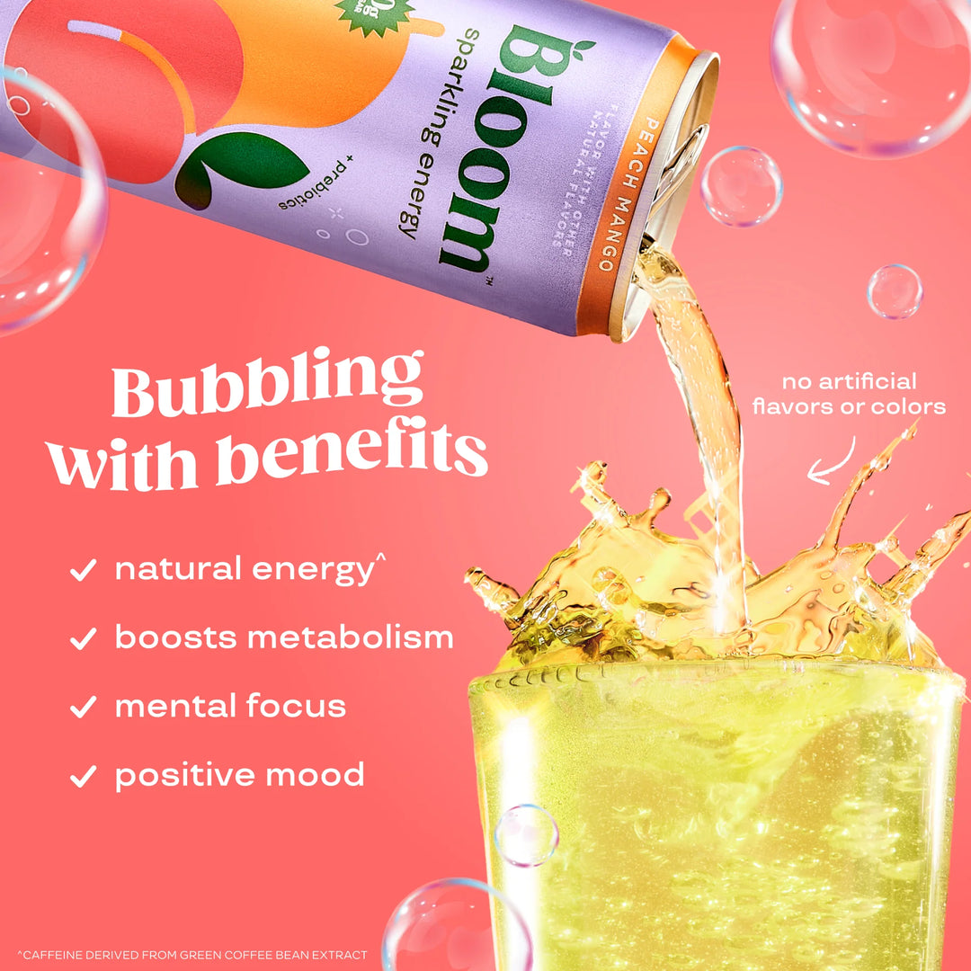 Bloom Nutrition
Sparkling Energy 12oz (355ml)