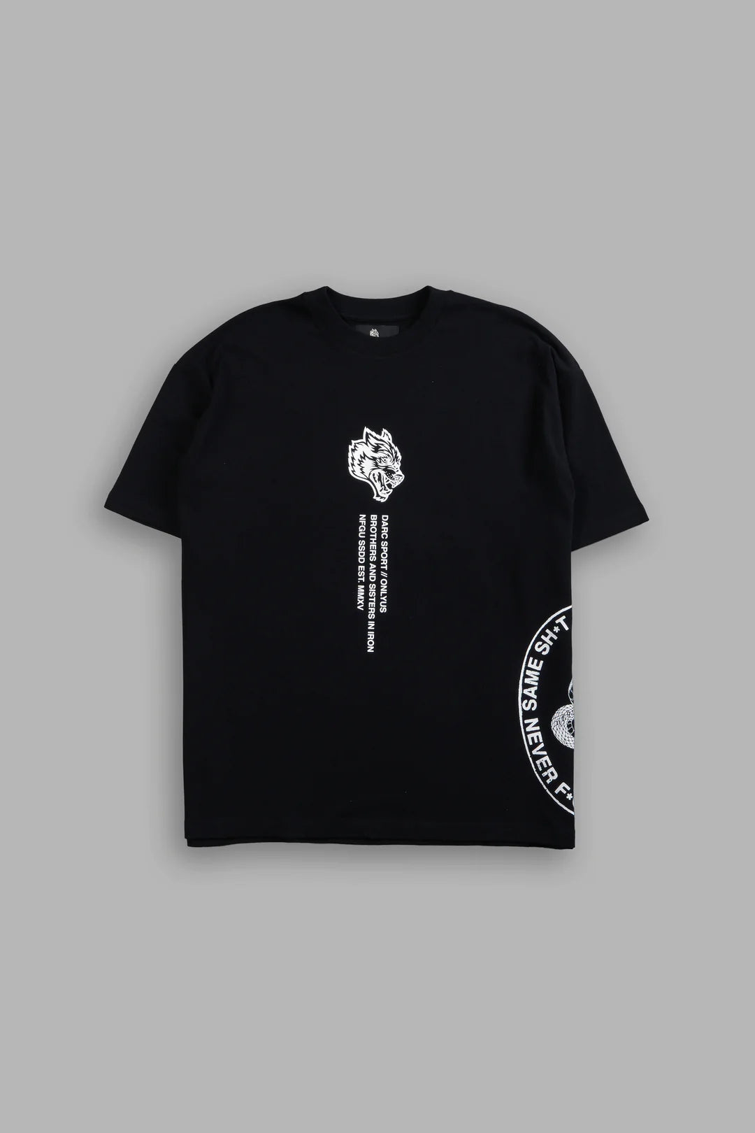 FREE WILL "PREMIUM" OVERSIZED TEE IN BLACK