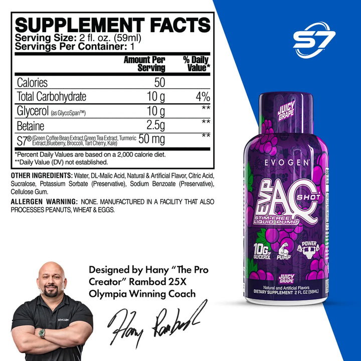 EVP AQ Shot 2oz (59ml)