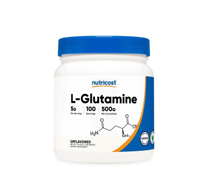 Nutricost L-Glutamine Powder 100 porciones